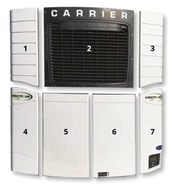 VECTOR CARRIER BODY PLASTICS